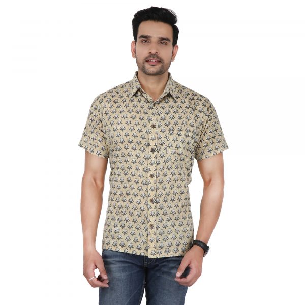 Rajasthani Print Shirt Men