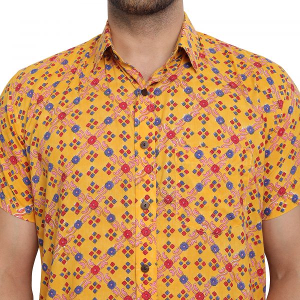 Jaipuri Boota Print Shirt